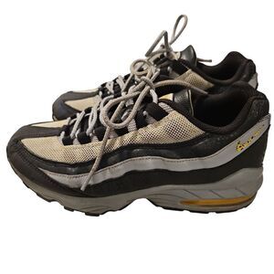 Nike Kids Yellow Gray Air Max 95 GS 6Y